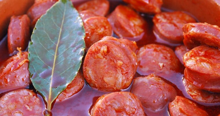 Chorizo a la sidra Cocina asturiana