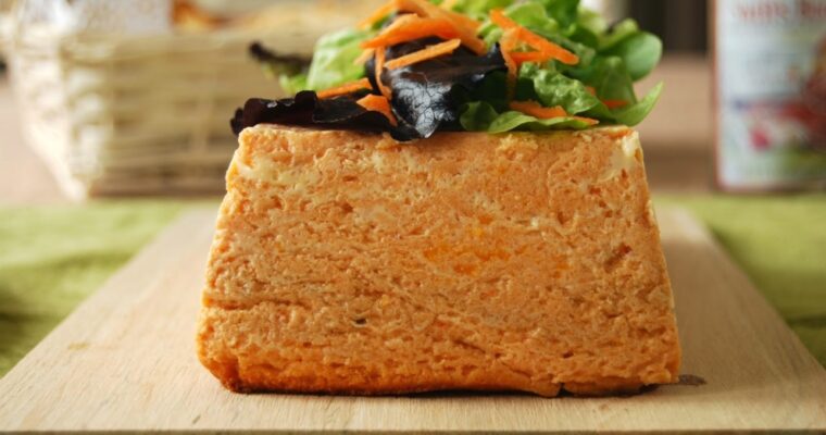 Pastel de atún palitos y gambas