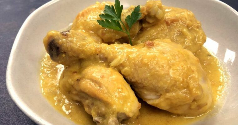 Cómo hacer Pollo en pepitoria