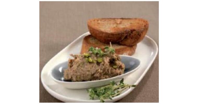 Paté de pollo con manzana al Pedro Ximenez