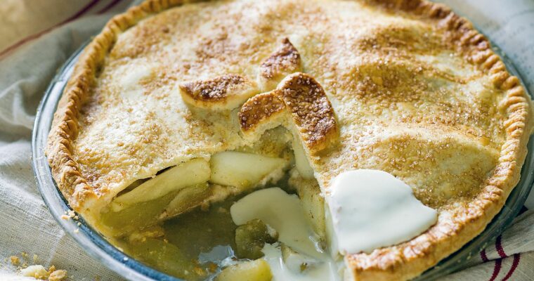 Tarta de manzana fácil con masa quebrada