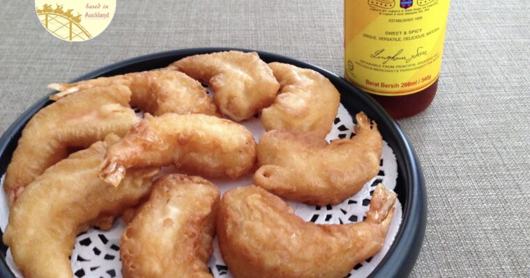 Buñuelos de gambas