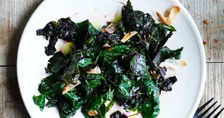 Recetas de acelgas al ajillo o acelgas rehogadas con ajo