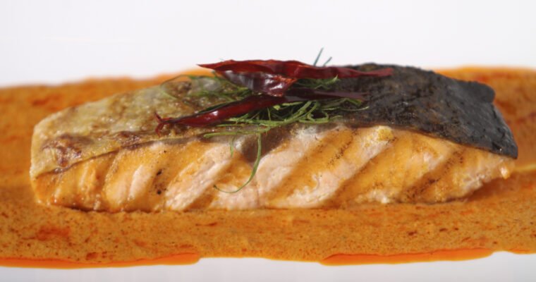 Salmón al cava
