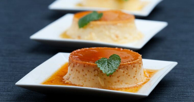 Panna cotta de baileys con caramelo al whisky