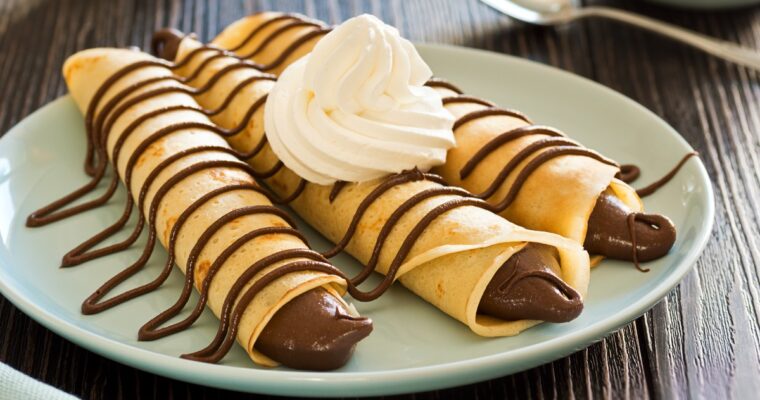 Crepes de chocolate
