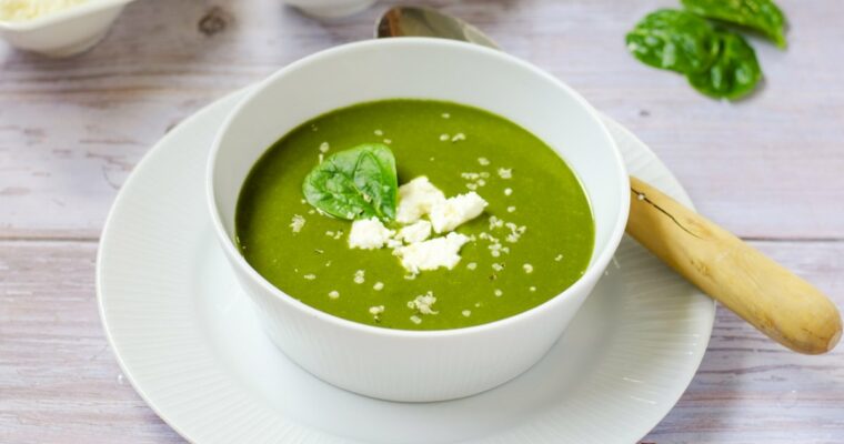 Crema de espinacas